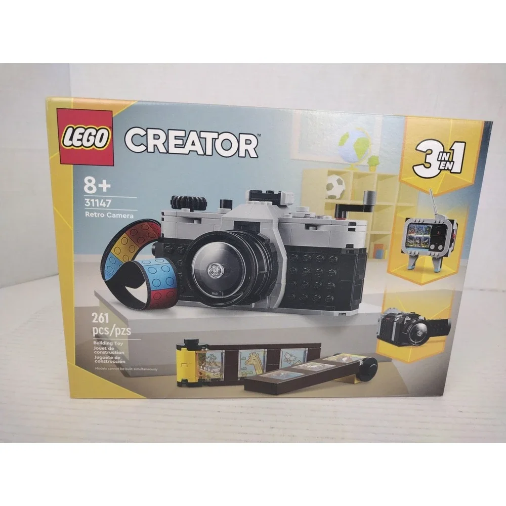 LEGO 31147 CREATOR 3 in 1 Retro Camera 261 pcs. Brand New